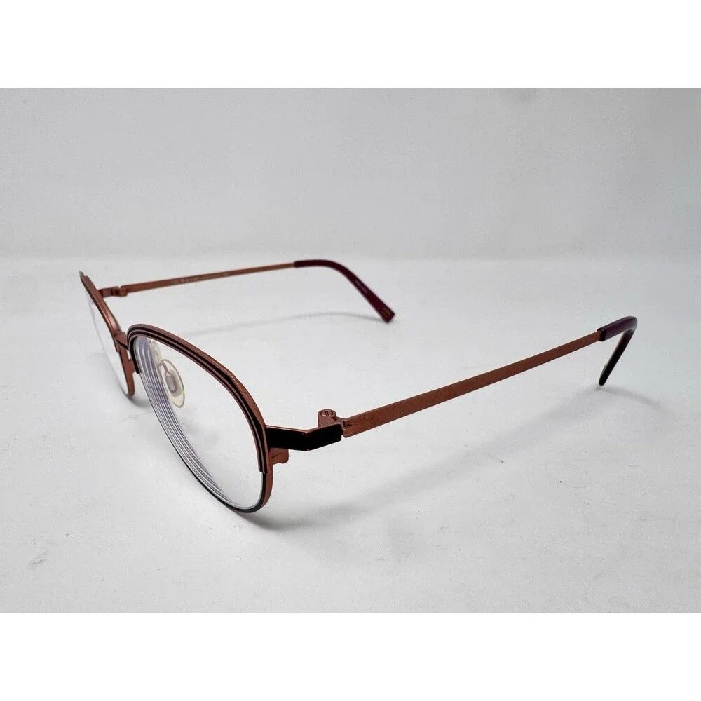 Klik Denmark 658 M207 Eyeglass Frames Only 48-17-133 Copper Red Metal